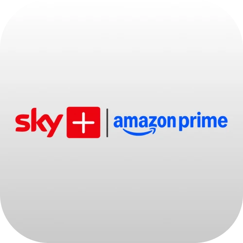 Logotipo Sky+Amazon